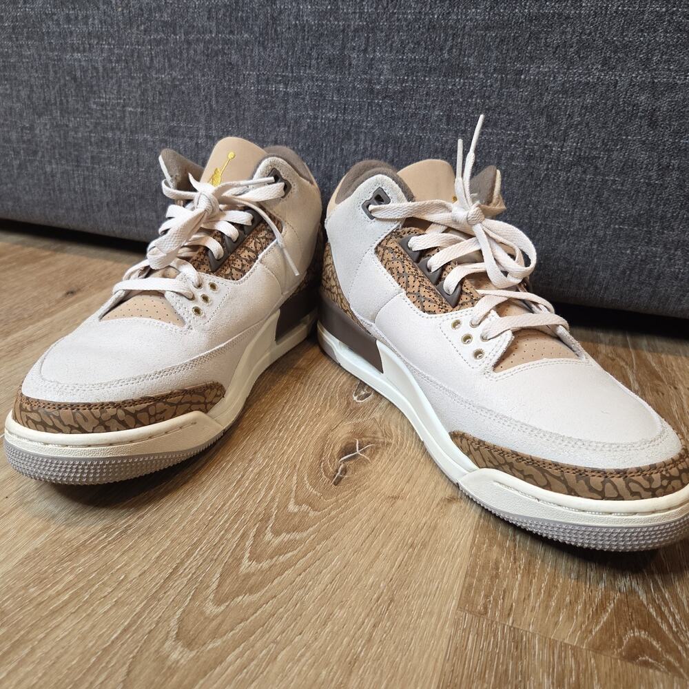 Nike Air Jordan 3 Retro Palomino CT8532-102 Men's Size 10 Brown Suede No Box